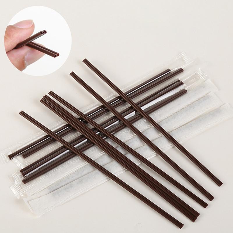 

100 шт. 18 см одноразовые пластиковые палочки для перемешивания кофе с 3 отверстиями, принадлежности для дня рождения, свадьбы, вечеринки, питья коктейлей, кухонные аксессуары