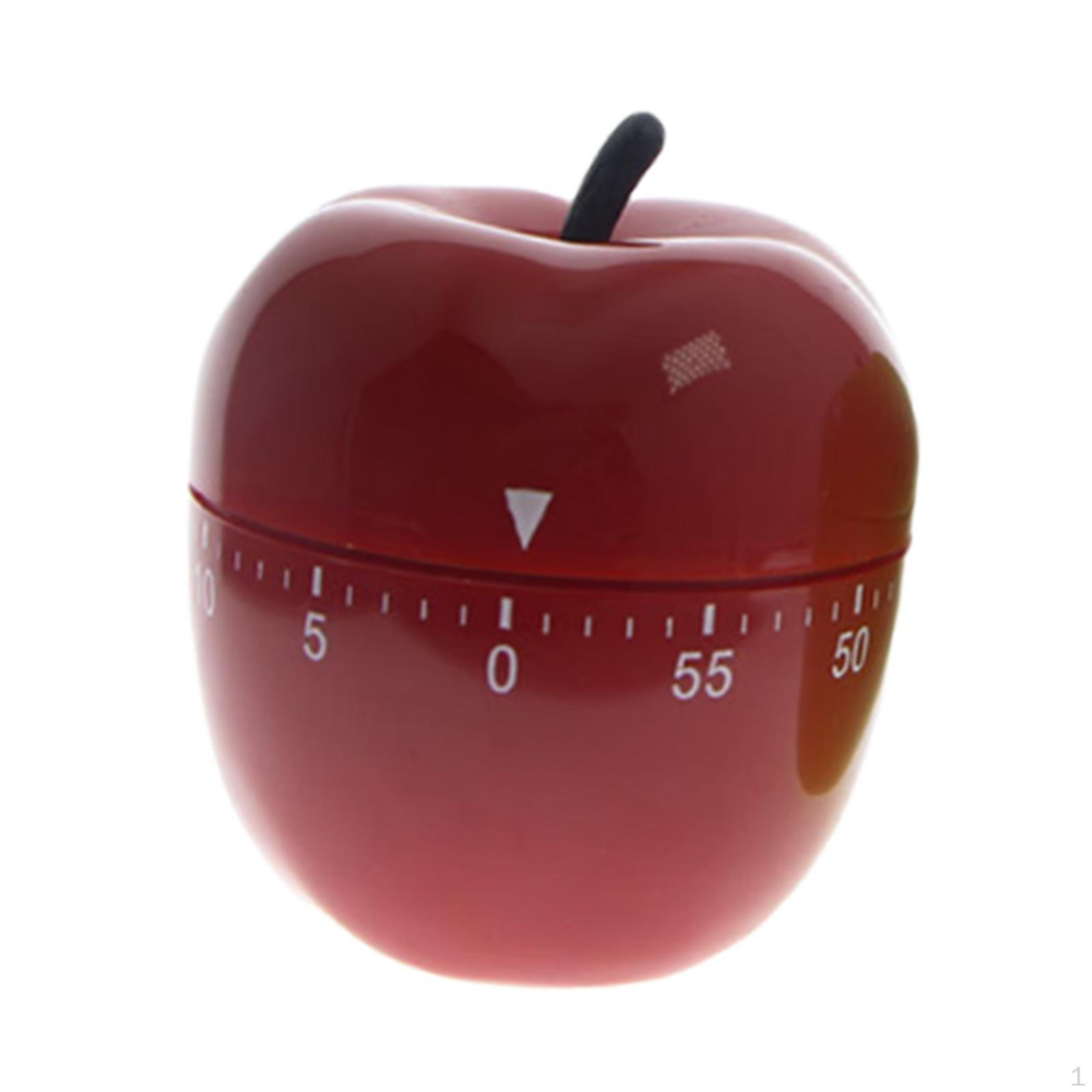 

Механический ручной таймер для приготовления пищи для спорта красный