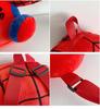 Plush Spider-Man Cartoon Backpack: Parent-Child Mobile Phone Bag for Kids