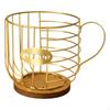 Coffee Capsule Container with Handle, Large Capacity And Practical Storage Basket for Desk, Kitchen,