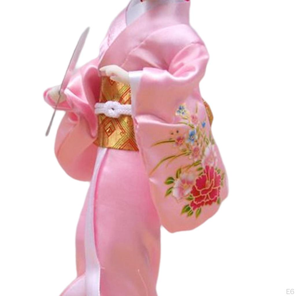 11 Inch Japanese Geisha doll 27cm Asian Kimono Figurine Decoration Gift