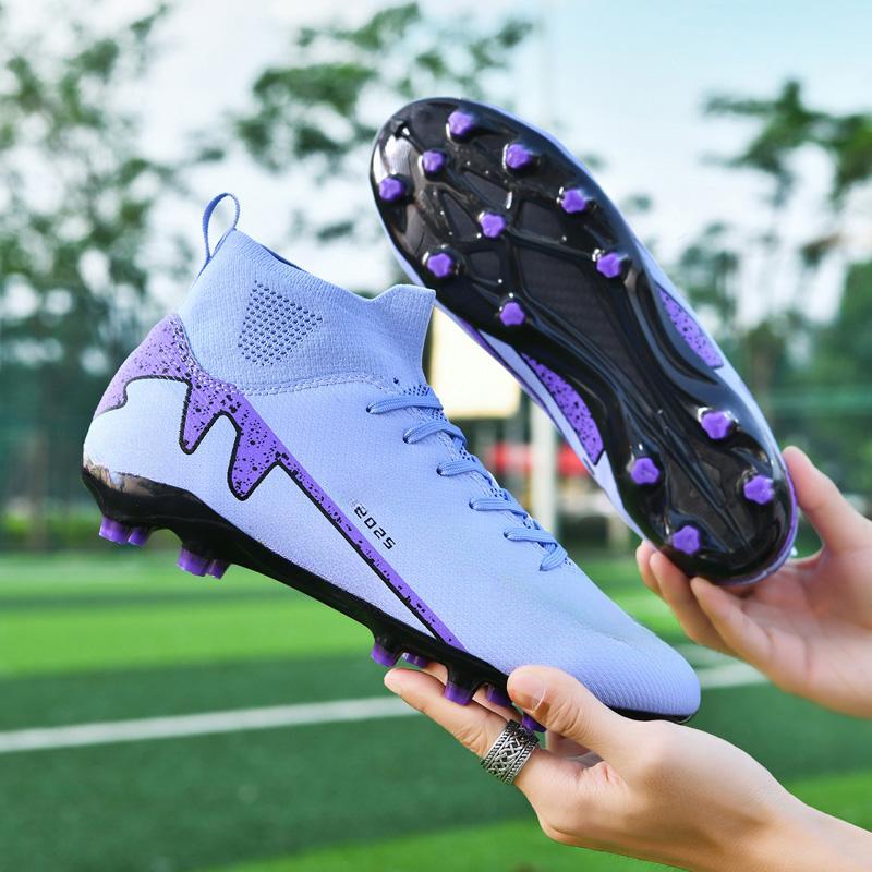 32-46 Teenagers' Large Size High Leg Nails Football Training Sneakers Children's Football Shoes