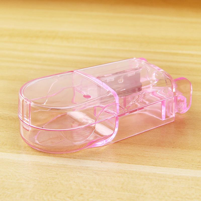 

Прозрачный пластиковый контейнер для лекарствКонтейнер для лекарств, Разделитель и резак для лекарств для пожилых людей розовый