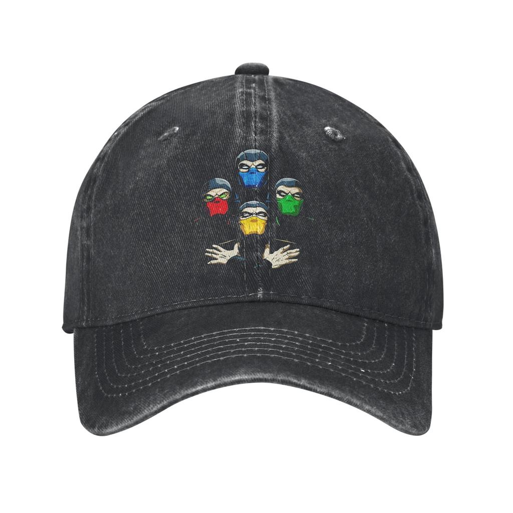 Master of Cold Brew Mortal Kombat Unisex Women Baseball Cap Distressed Denim Caps Hat Vintage Workouts Unstructured Soft Headwear