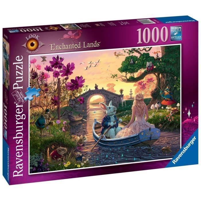 Puzzle 1000 pièces Le pays des merveilles - Ravensburger - 16962 - Fantastique - Adultes et enfants dès 14 ans
