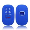 Key Fob Case Shell Cover For Remote 7+2 Button Designs Anti Shock Silicone Cover Non Slip Surfaces Universal Vehicle Fit