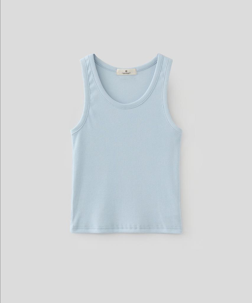 Lounellain Low Ethnic Sleeveless_ Sky Blue
