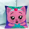 Plim-plim Home Decoration Pillow Accessories X Cushion Cover for Children's Decorative Cushions of Modern Sofa Short Plush