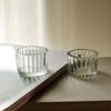 Wedding Glass Clear Creative Tea Light Jars Candlestick Stand Candle Holder Candle Pillar