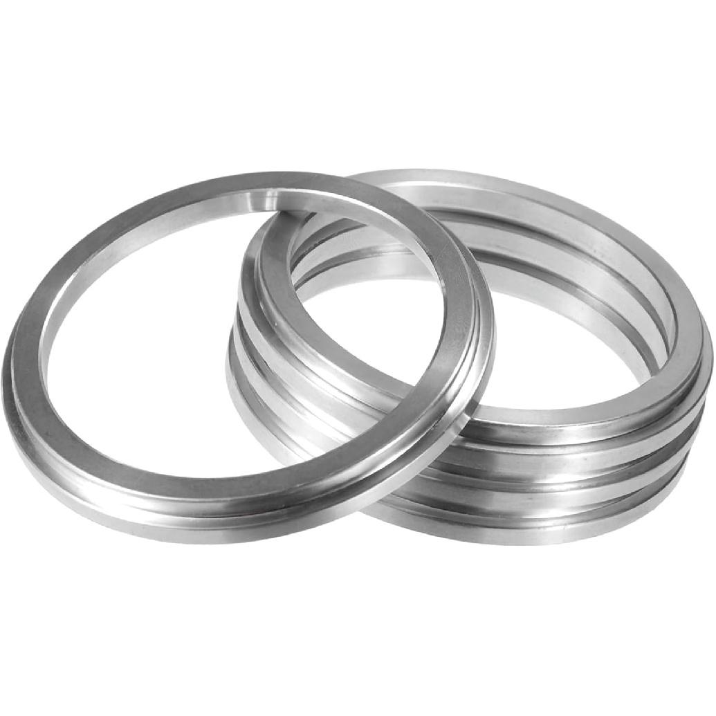 

4pcs OD 82mm to ID 66.5mm Aluminum Alloy Car Hub Centric Rings Wheel Bore Center Spacer Durable Material