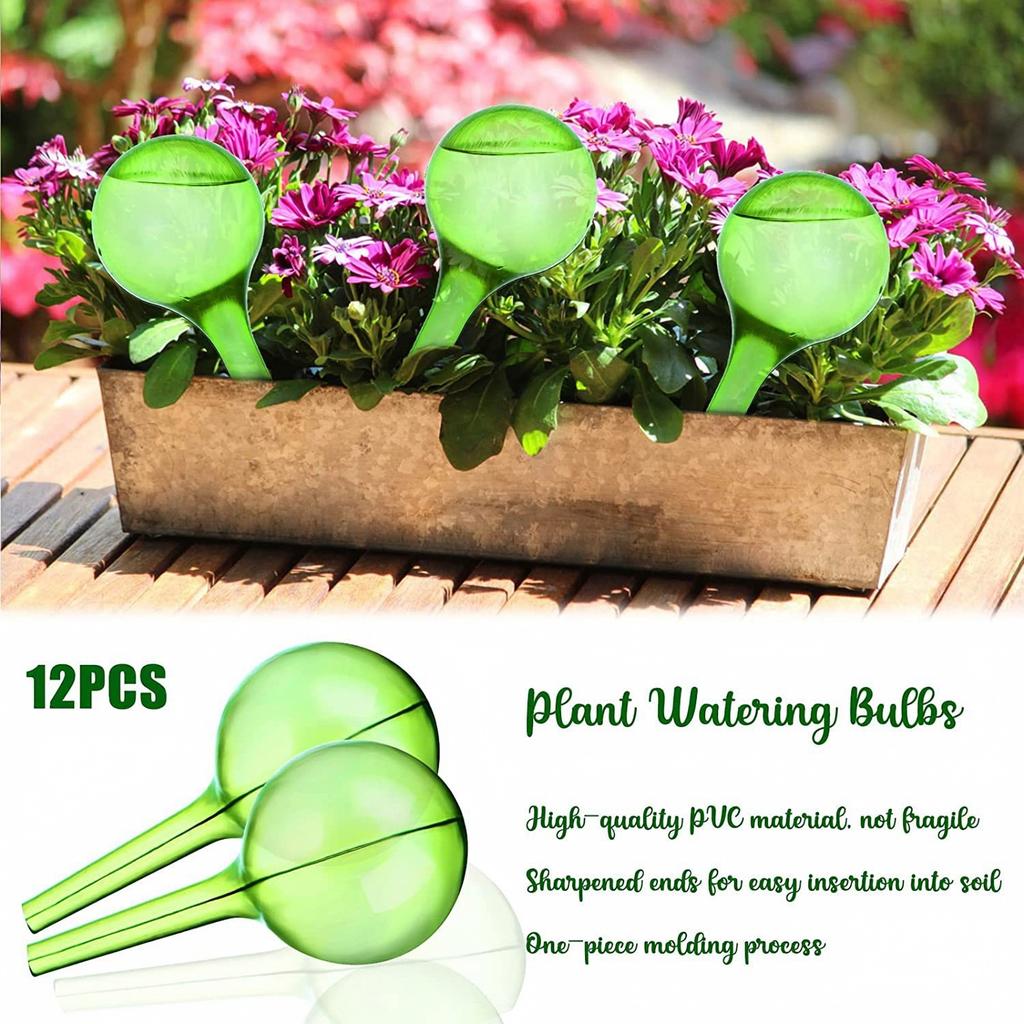 Plant Watering Bulbs Self-Watering Spikes Irrigator for Potted Plants Garden Indoor Outdoor