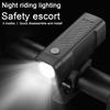 Super Bright Bike Light High Lumens 3 Modes Adjustable Waterproof Rechargeable Easy Installation Pocket-Sized Bicycle LED Headlight