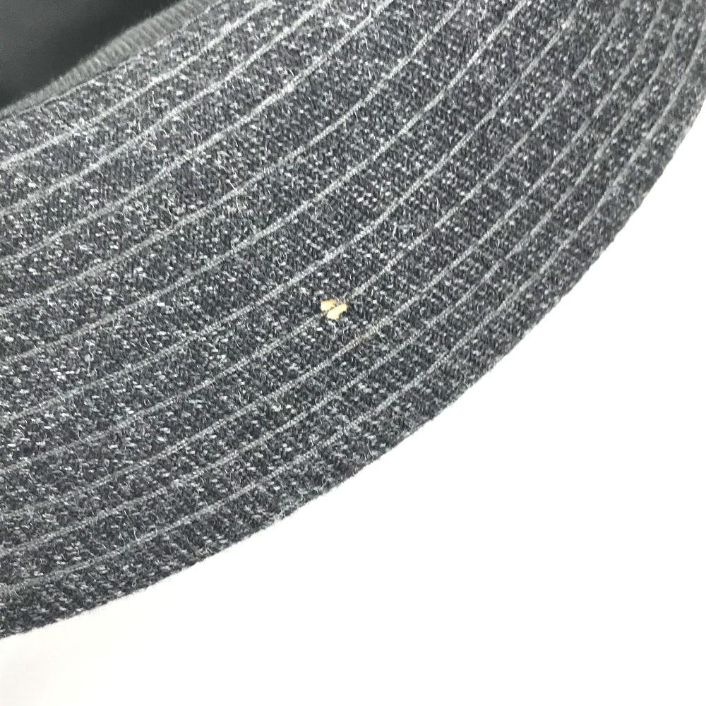 Hermes Hat Hat Bucket Hat Bob Hat Hat Wool Navy Based