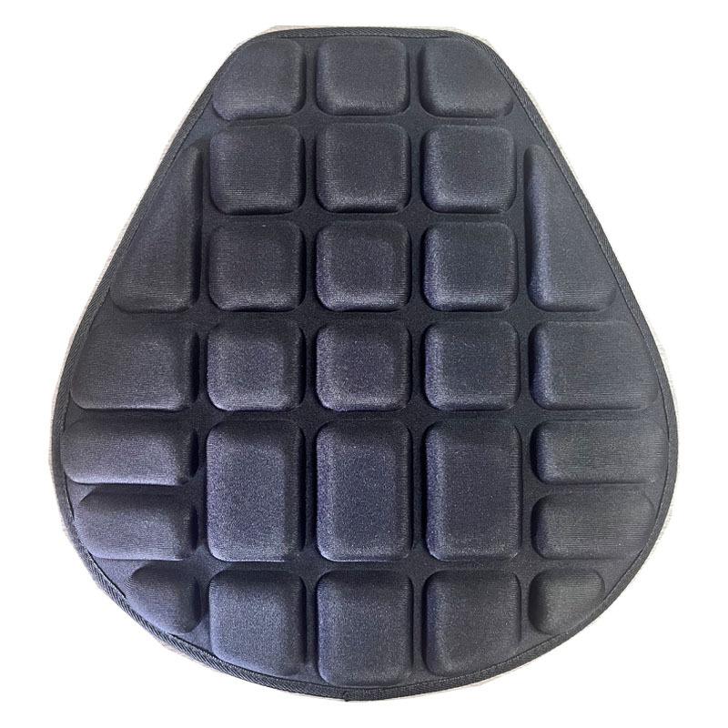 Motorrad-Sitzbezug, weicher 3D-Stoß, bequemes Sitzpolster, rutschfeste Stoßdämpfung, atmungsaktiver Motorrad-Sitzpolsterbezug für Motorräder