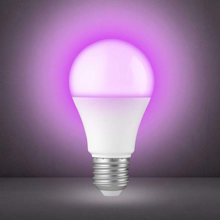 Ampoule connectée - alecto - smartbulb10 - led couleur - wi-fi - e27 9w