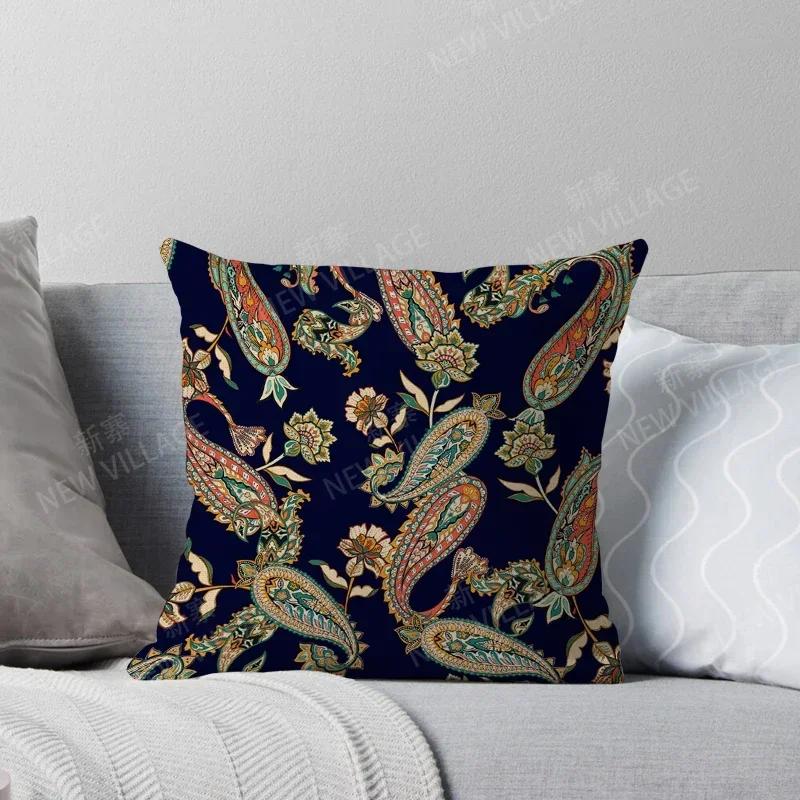 Fall Home Decor Autumn Living Room Throw Pillow Cover Sofa Boho Cushion Cover  Mandala