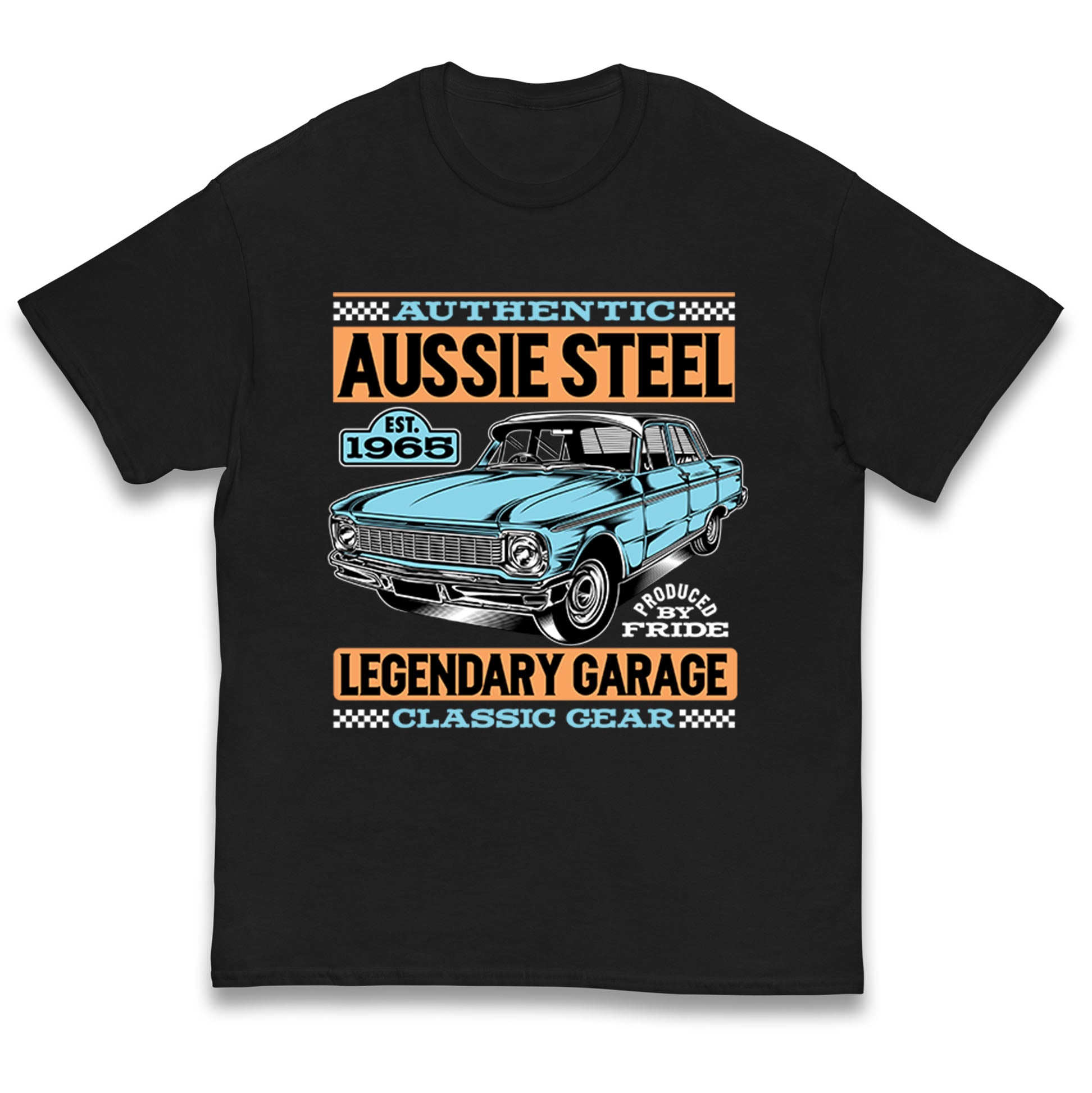 Authentic Aussie Steel Legendary Garage Kids T Shirt 120
