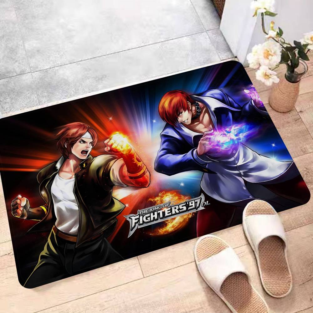 Fighting Game K-King Of F-Fights Floor Mat Rectangle Anti-slip Home Soft Badmat Front Door Indoor Outdoor Mat Hotel Decor Mat