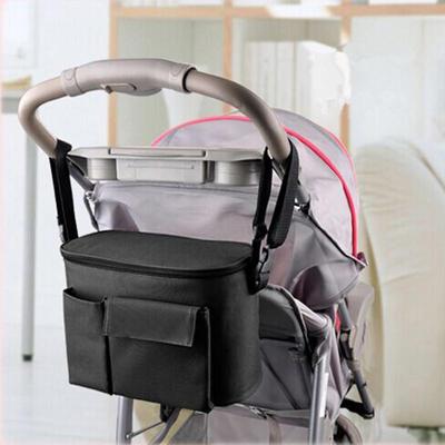 Stroller Basket Storage Organizer Insulation Baby Diaper Bag Waterproof Mummy Bag