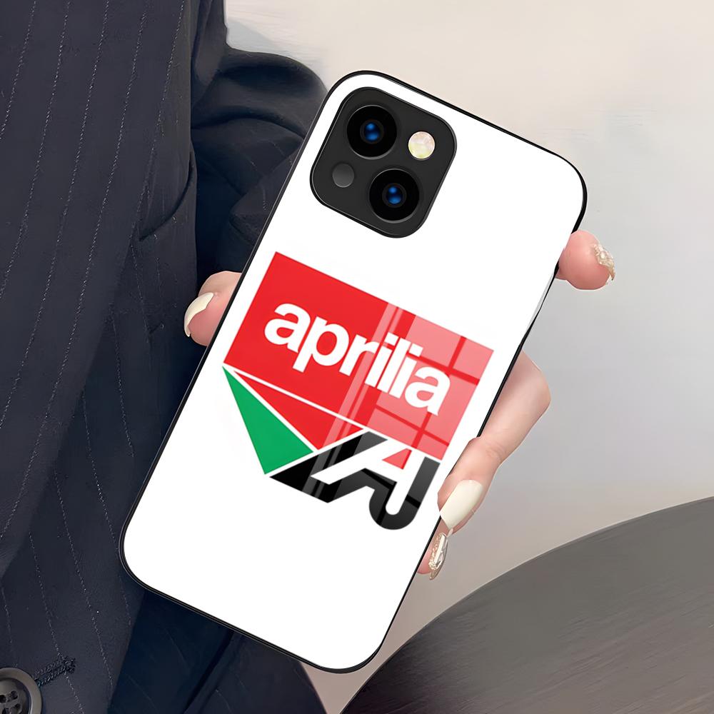 Cool A-ApriliaS Racing Phone Case For IPhone 17 Pro Max 15 Pro 16 14 Plus 12 13 Mini 11 Pro Shockproof Glass Cover