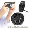 Foldable Mobile Phone Cooler Cooling Support Holder Bracket with Fan Radiator for iPhone Samsung