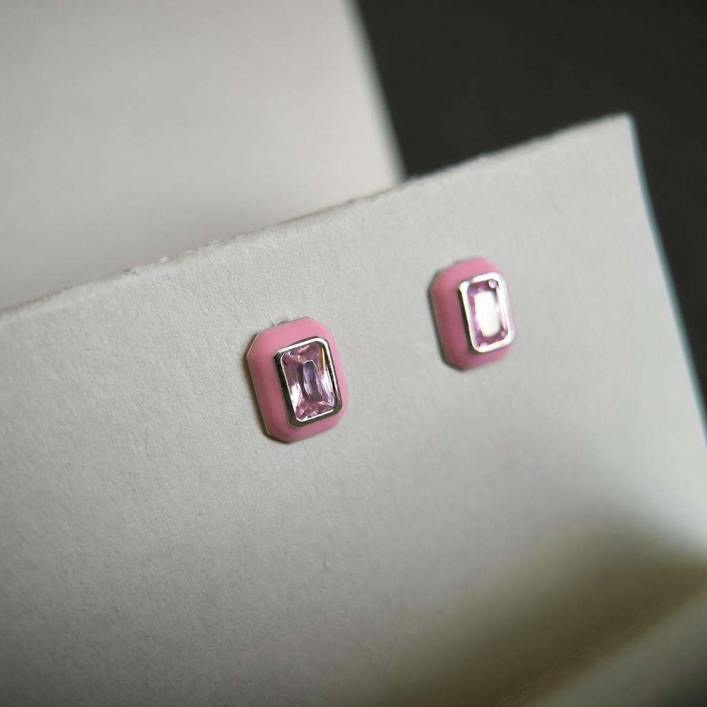 Silver Earrings with Cubic Zirconias, Emallu (60002253)