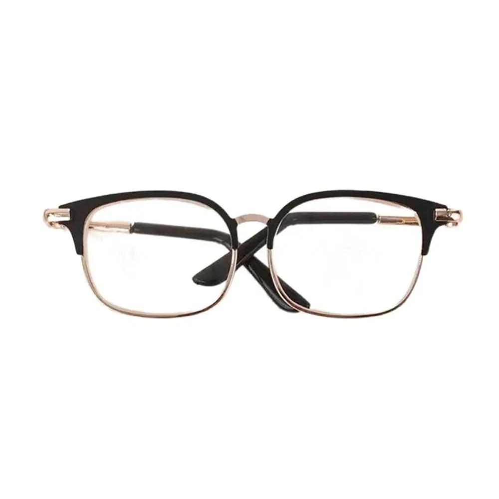 Creative Metal  Doll Eyeglasses Ellipse Frame Doll Glasses Photo Prop Doll Accessories Fashion Pets Glasses for 20cm Dolls
