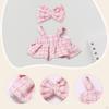 Doll Clothes Set Make Your Dolls Cute Costumes for 15 cm 17 Blue