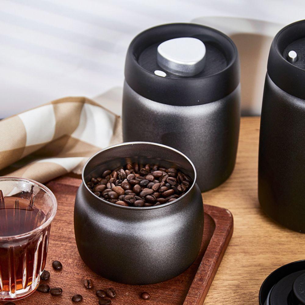 Carafe isotherme en acier inoxydable 304 pour grains de café, thé et céréales.