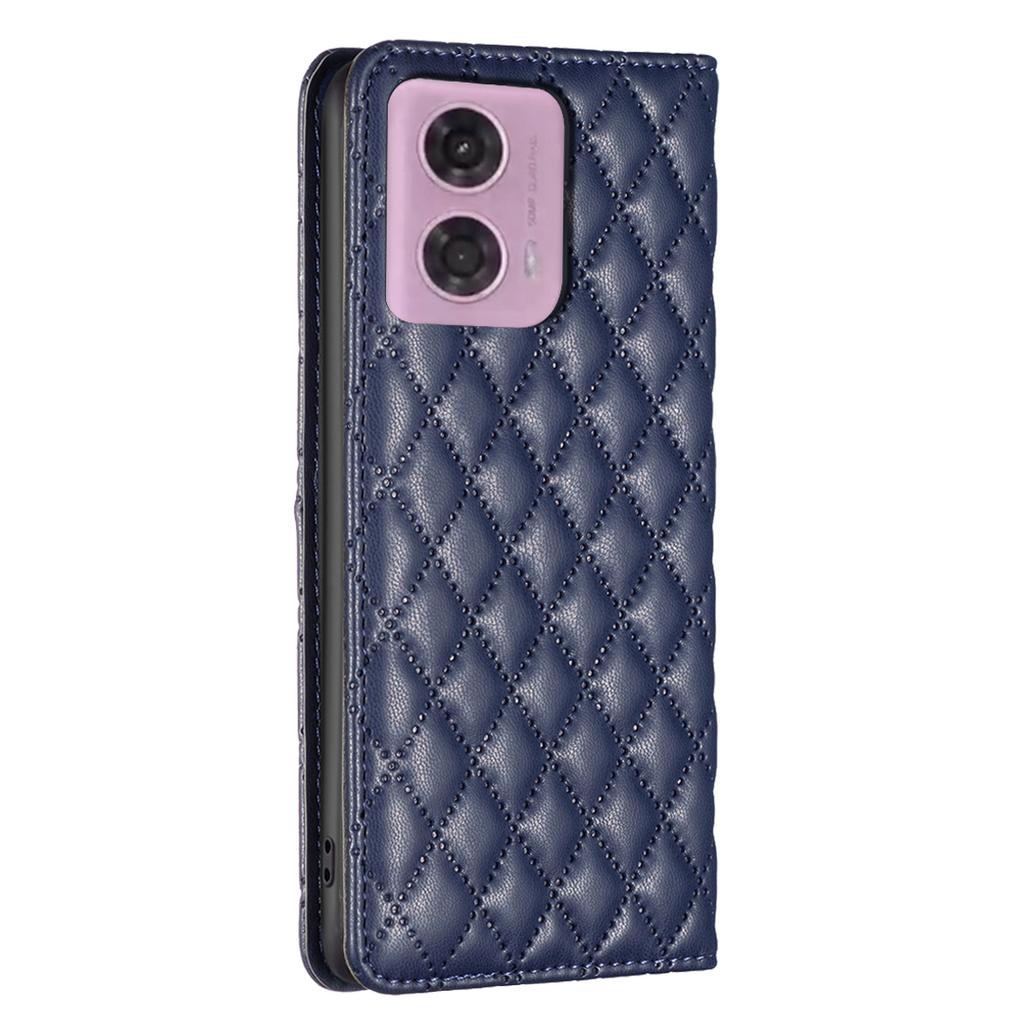 BINFEN COLOR BF Style-16 For Motorola Moto E14 4G/G04 4G/G04s 4G/G24 4G PU Leather Wallet Case Card Holder