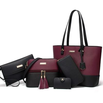 Ladies Shoulder Commuter Ladies Advanced Gift [TcIFE] Handbag, Bag, Bag, 5-piece Set, Bag, Women's Bag, Leather, Commuter, Business, Mother's Day,