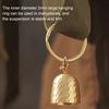 Solid Brass Bear Bell Hiking Gear Clear Loud Sound Lightweight Portable Emergency Hanging Bell Camping Accessories