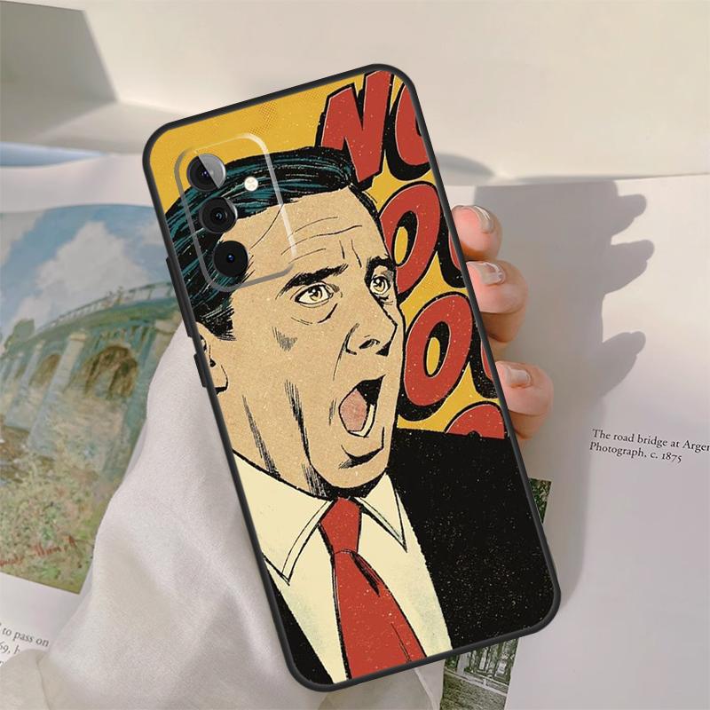 TV The Office Michael Scott Case For Samsung Galaxy A54 A34 A14 A06 A16 A26 A36 A56 A12 A32 A52 A13 A33 A53 A15 A35 A55