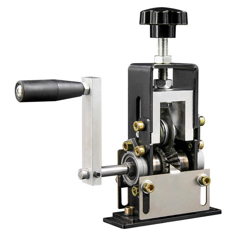 Quick Change Wire Stripping Machine - Portable Drill-Compatible Hand Crank for Scrap Wire Skinning