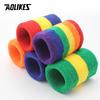 Aolikes Unisex Sport Wristband Sweatband Breathable Running Basketball Badminton Wrist Protector for Safety