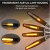 4pcs Motorcycle Turn Sequential Signals LED Blinker Flowing Water Flashing Lights Tail Stop Indicators Turn Signa