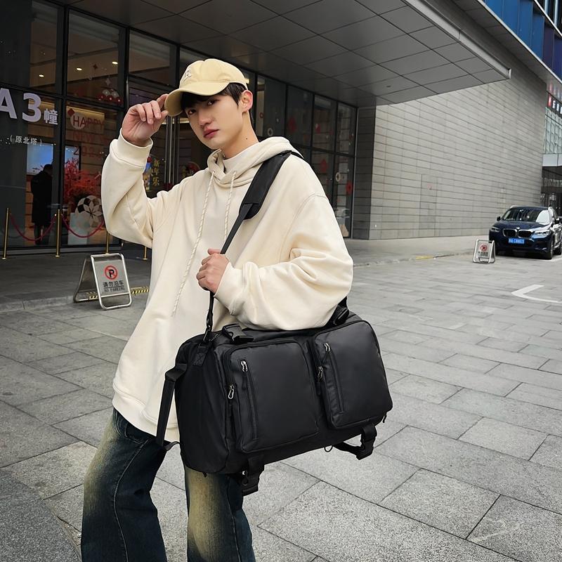 Large Capacity Travel Bag Men Women Backpack Portable Shoe Bin Backpack Water-repellent Backpack