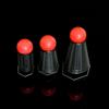 Plastic Large Pellet Bait Thrower Shuttlecock Shape Fish Cage Feeder  Fishing Bait