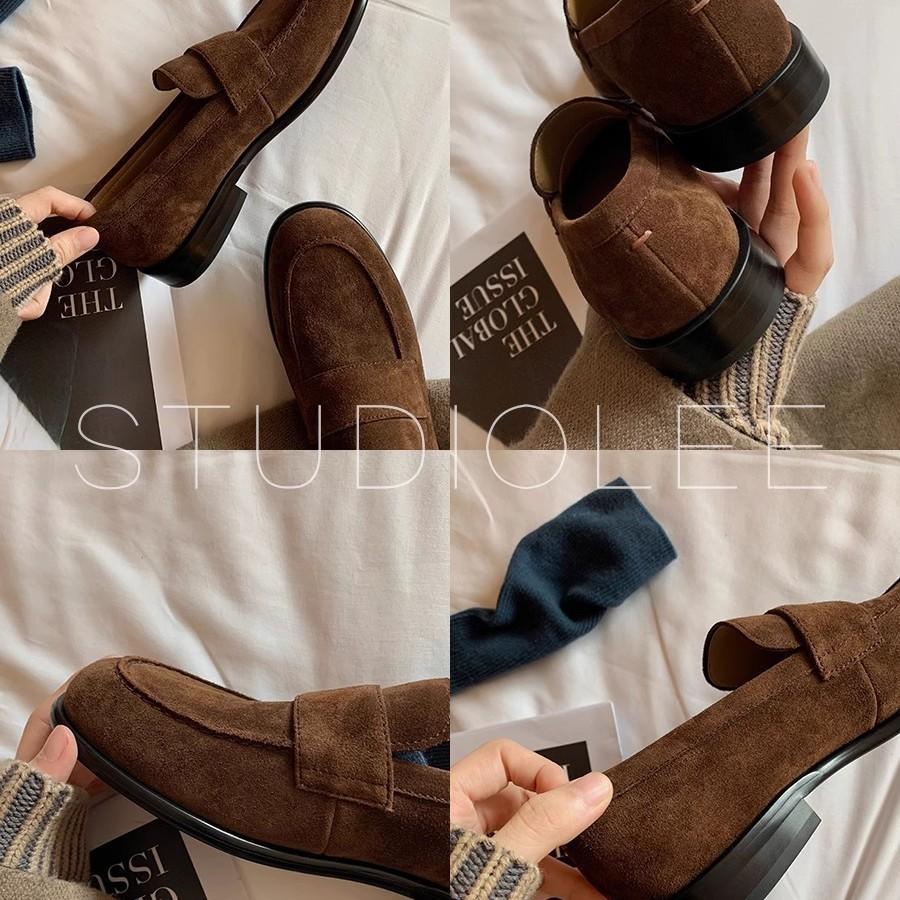 Hair, Cowhide Version~ Retro One-pedal Lazy