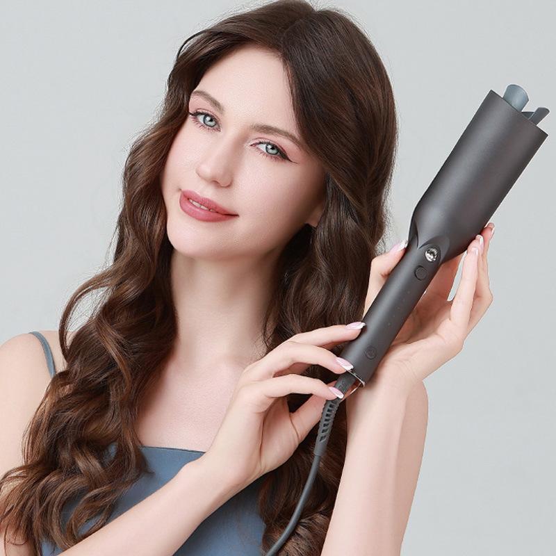 Dual-Direction Automatic Hair Curler, Negative Ion, Damage-Free, Big Wave Style, 32mm, Long-Lasting Curls US Plug
