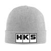 HKS  Warm Knitted Cap Hip Hop Bonnet Hat Autumn Winter Outdoor Beanies Hats for Unisex Adult