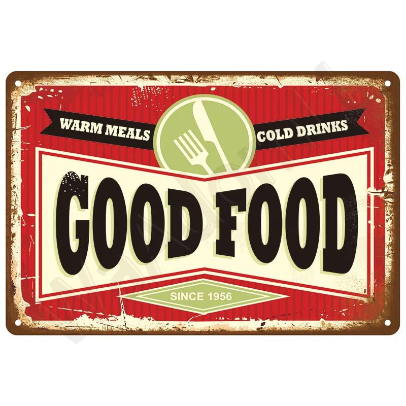 Metal Signs Vintage Metal Plates Posters Retro Wall Art Bar Accessories Mancave Tin Sign Room Luxury Home Decor Item Decorati
