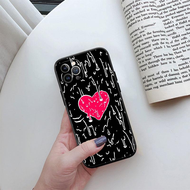 Calm Heart Art Phone Case for Samsung Galaxy Note 10 20 S23 S22 Ultra FE Plus M06 M15 M16 M35 M55