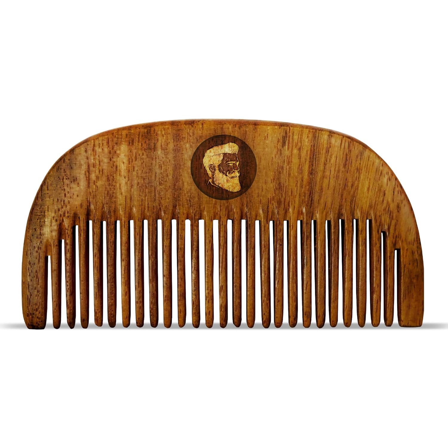 

Beardo Compact Wooden Beard Comb For Men | Pocket-Size Hair & Beard Styling Tool | Lightweight Grooming On The Go