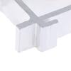 6Pcs Metal K Type Freezer Shelf Clips Refrigerator Support Hooks Cooler Shelf Brace Refrigerator Beverage Cabinet Shelf Buckles