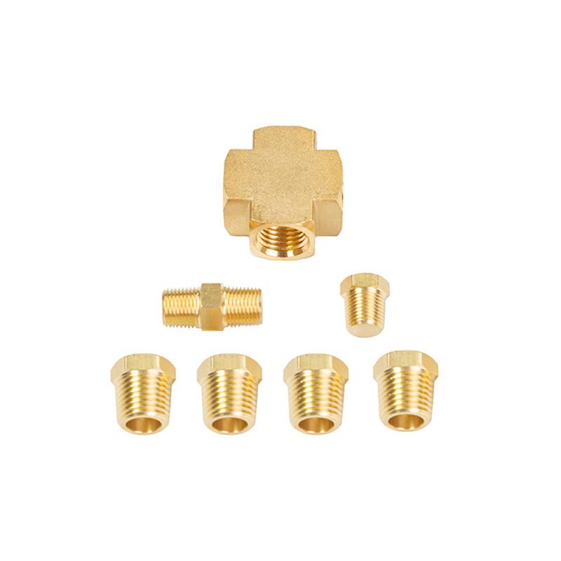 1set for Oil Pressure Distributor Sender Oil Temperature Sensor 1/8 Inch-27 NPT 1/4 Inch-18 NPT Car Adapter Distributor
