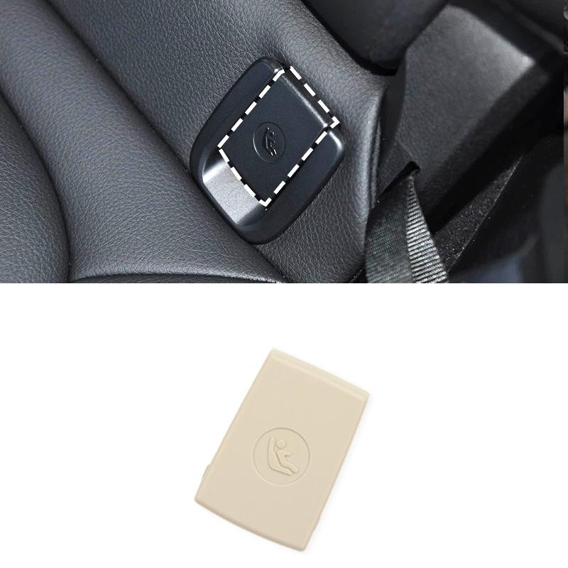 Car Rear Seat Child Restraint Anchor ISOFIX Button Connector Cover For BMW 2 Series F45 F46 X1 F48 F49 X2 F39