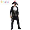 Elegant Pirate Captain Outfit For Men Ideal For Halloween Parties And Themed Events