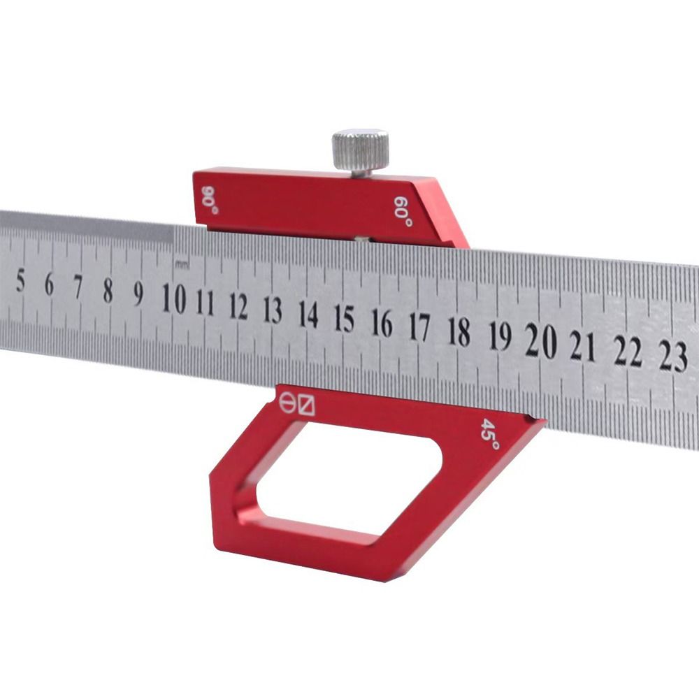 High Precision Positioning Block Aluminum Alloy 45/60/90 Degree Angle Scriber  Furniture Making