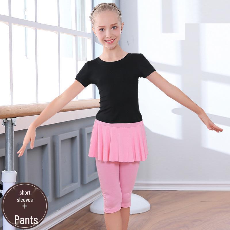 Tanz- & Fitness-Yoga-Kleidung für Mädchen - Gymnastik-Outfit für Kind & Eltern - Frühling bis Herbst